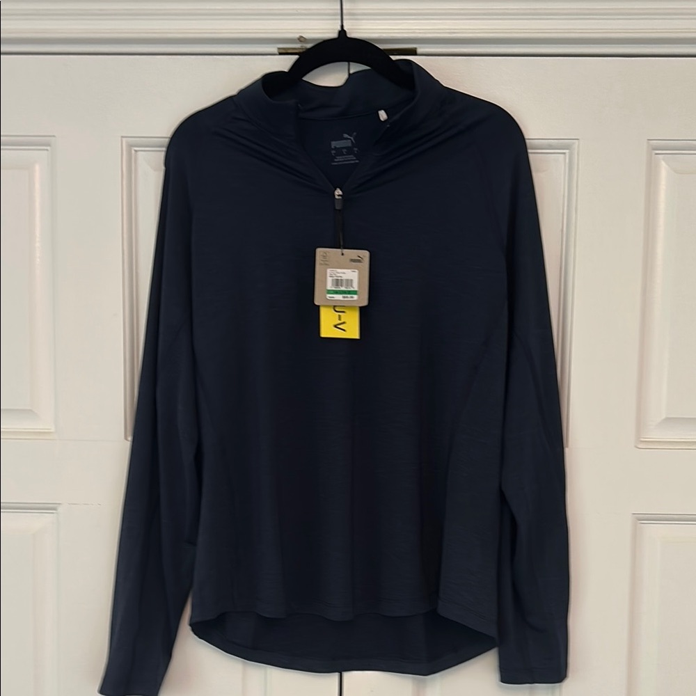 Puma Dark Blue Long Sleeve Shirt